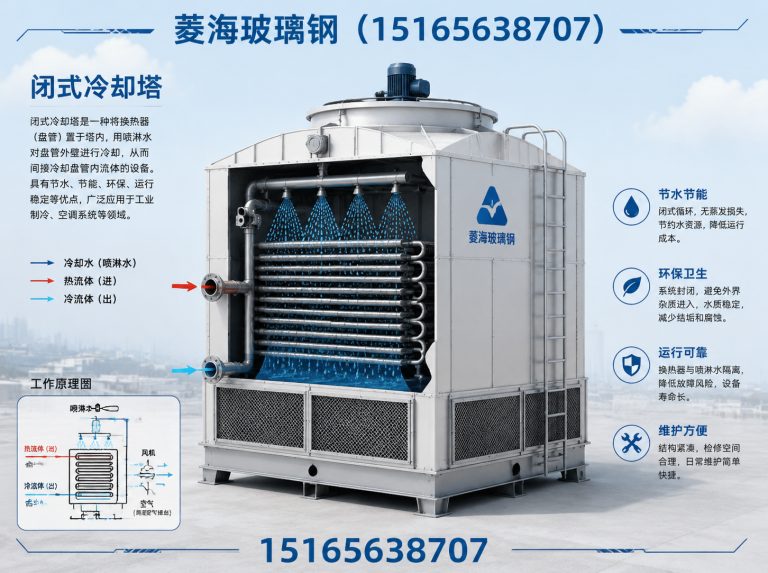 寿光市闭式冷却塔展示图