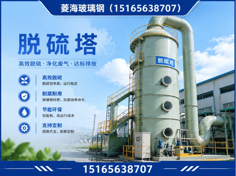寿光市脱硫塔展示图